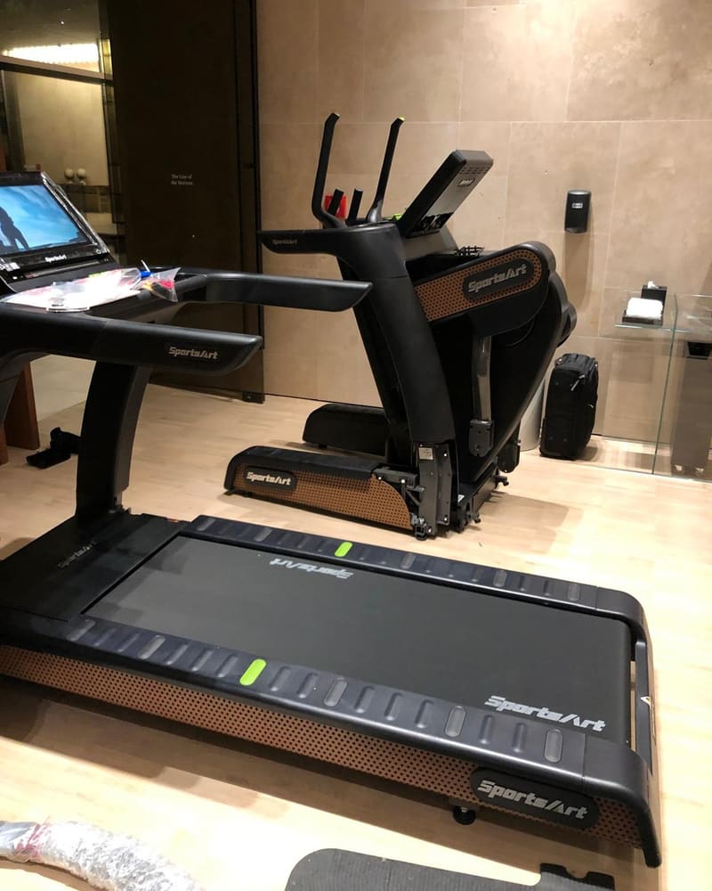 Fitness zona hotela Grand Park u Rovinju s SportsArt opremom